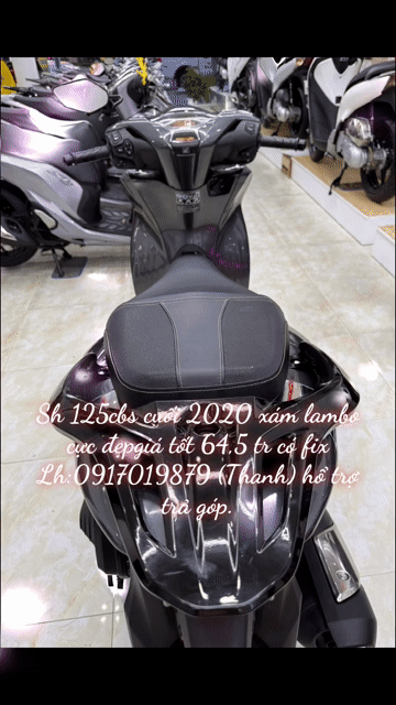 Honda SH 150i CBS 2020 Xám Lambo. Mua bán Xe máy tại Thành phố Vũng Tàu Bà Rịa - Vũng Tàu được đăng bởi XE MÁY BẢO THANH  TPVŨNG TÀU hình 1