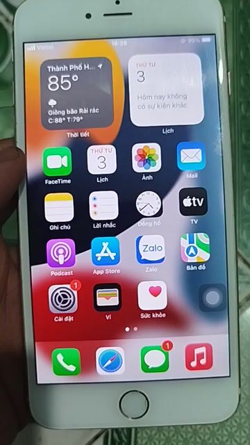 Apple iPhone 6s Plus 32GB Vàng hồng Mất vân tay. Mua bán Điện thoại tại Thành phố Thủ Đức Tp Hồ Chí Minh được đăng bởi Thanh Ly SD hình 1