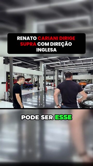 RENATO CARIANI DIRIGE SUPRA COM DIREÇÃO INGLESA