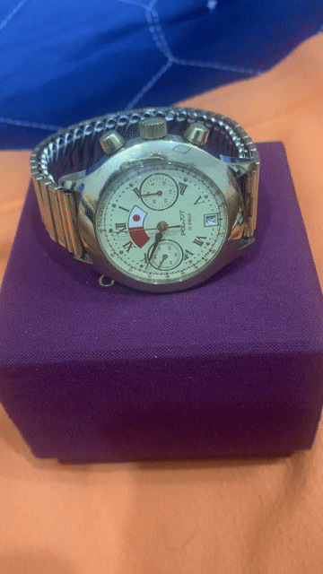 Đồng hồ Poljot 23jewel Chronograph Vàng Nguyên zin. Mua bán Đồng hồ tại Quận 12 Tp Hồ Chí Minh được đăng bởi uy tín và chất lượng hình 1