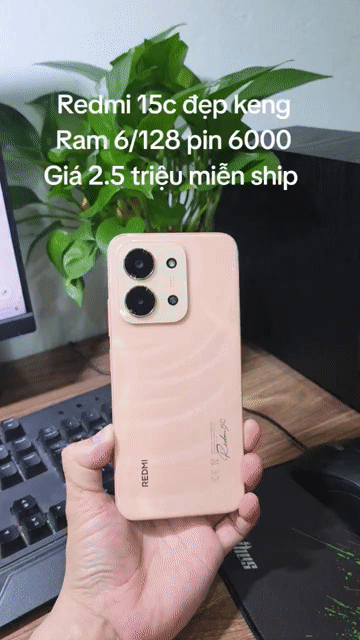 Xiaomi Redmi 15C 128GB Zin full vân tay face id. Mua bán Điện thoại tại Quận Hà Đông Hà Nội được đăng bởi Shop Điện Thoại Cũ Zin hình 1