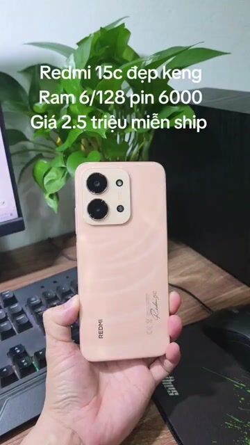 Xiaomi Redmi 15C 128GB Zin full vân tay face id. Mua bán Điện thoại tại Quận Hà Đông Hà Nội được đăng bởi Shop Điện Thoại Cũ Zin hình 1