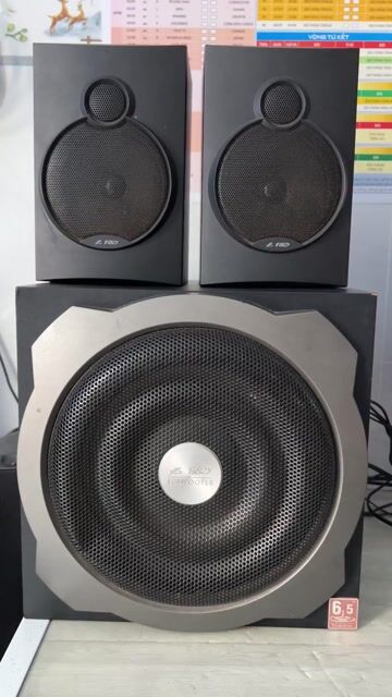 Loa vi tính F&D Đen 2.1 sub 20" đập như boom. Mua bán Tivi, Âm thanh tại Thành phố Cà Mau Cà Mau được đăng bởi UYVU PC hình 1