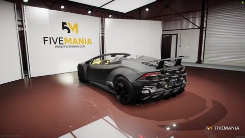FIVEM Hurlbp | Realistic Sports Car [Badged] Add-On | Interior & Exterior | Optimized | Fivem Ready | High Quality — video preview
