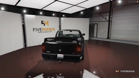 FIVEM Dodge Ram | Custom Pickup Truck [Badged] Add-On | Custom Body Kit | Custom Wheels | Rear Spoiler | Optimized | Fivem Ready | High Quality, video preview