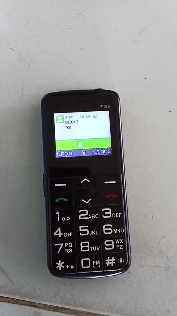 Điện thoại T189 Đen 2 SIM. Mua bán Điện thoại tại Huyện Phú Tân Cà Mau được đăng bởi HUY THÁI hình 1