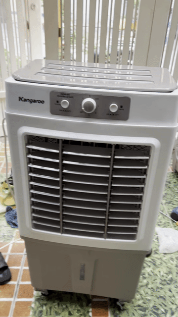 Quạt hơi nước Kangaroo Trắng xám Mới. Mua bán Quạt tại Quận Gò Vấp Tp Hồ Chí Minh được đăng bởi đen led giá tận gốc hình 1