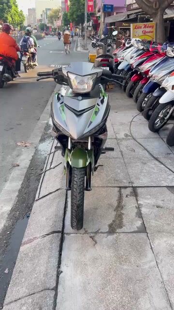 Yamaha Exciter 150 2017 Xanh rằn ri. Mua bán Xe máy tại Quận Tân Phú Tp Hồ Chí Minh được đăng bởi Tuanduy hình 1