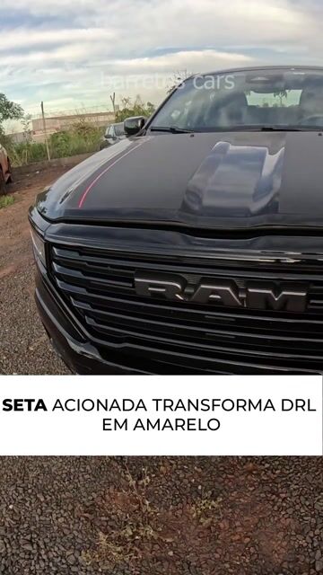 SETA ACIONADA TRANSFORMA DRL EM AMARELO