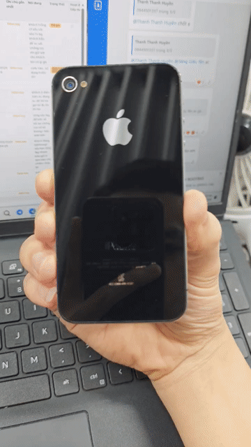 Apple iPhone 4S 8GB Đen Đã sử dụng. Mua bán Điện thoại tại Huyện Thanh Trì Hà Nội được đăng bởi Quang Quý hình 1