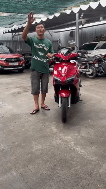 Honda Airblade 125 Fi 2018 Đỏ bạc. Mua bán Xe máy tại Quận Tân Phú Tp Hồ Chí Minh được đăng bởi nguyên xuan thinh hình 1