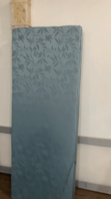Đệm bông ép 1m8 x 2m dày 7cm màu Xanh. Mua bán Giường, chăn ga gối nệm tại Quận Nam Từ Liêm Hà Nội được đăng bởi Chuyển Nhà Hà Nội  hình 1