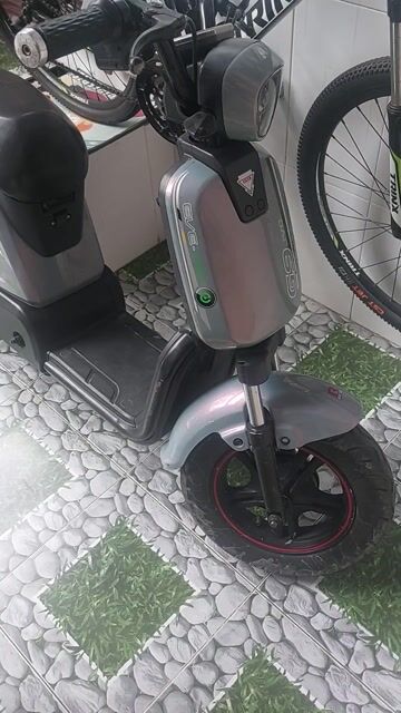 Xe đạp điện JVC G9 Xám. Mua bán Xe đạp tại Quận 7 Tp Hồ Chí Minh được đăng bởi GIANG CAO hình 1