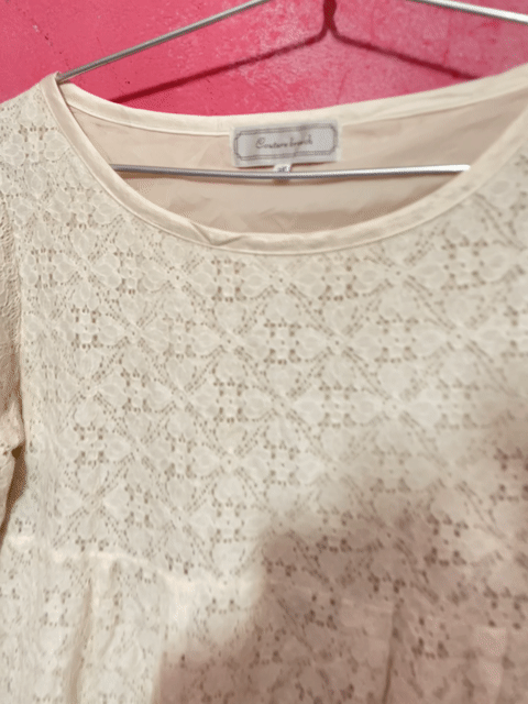 Đầm Babydoll Nữ Ren Trắng Kem Thanh Lịch. Mua bán Quần áo tại Thị xã Tân Uyên Bình Dương được đăng bởi Bảo Ngọc hình 1