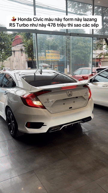 Honda Civic Gen 10 RS Turbo Trắng. Mua bán Ô tô tại Thành phố Thái Nguyên Thái Nguyên được đăng bởi Hồng Phương Auto  Auto 597 hình 1