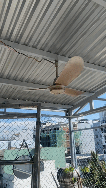 Quạt trần cổ cánh gỗ Nâu 110V. Mua bán Quạt tại Quận Ngũ Hành Sơn Đà Nẵng được đăng bởi Nguyên văn Đại hình 1