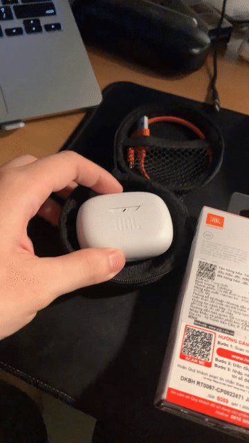 Tai nghe JBL Wave Beam 2 Trắng. Mua bán Tivi, Âm thanh tại Quận Hoàng Mai Hà Nội được đăng bởi B4CK NGUY3N hình 1