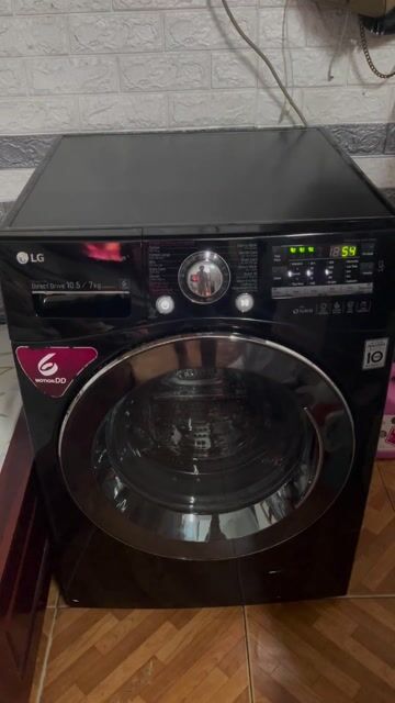 Máy giặt sấy LG 10.5kg/7kg Inverter Đen. Mua bán Máy giặt tại Quận Thanh Xuân Hà Nội được đăng bởi Tên chưa cung cấp hình 1