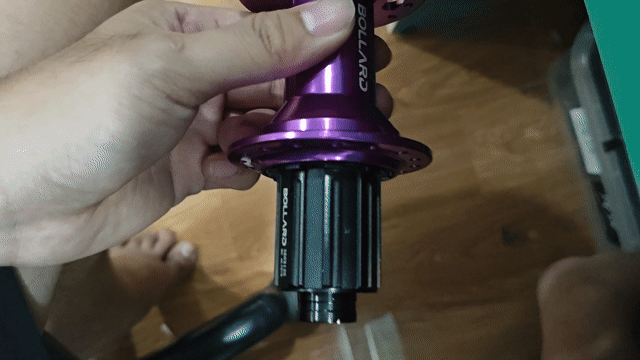 Hub xe đạp BOLLARD E9 Tím 32h HG Boost Mới. Mua bán Phụ tùng xe tại Thị xã Gò Công Tiền Giang được đăng bởi Ducky hình 1