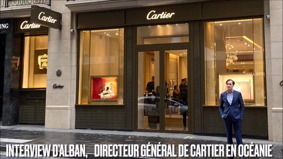 Interview d'Alban directeur général de Cartier en Océanie