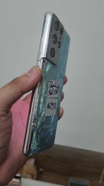 Samsung Galaxy S21 Ultra 256GB Bạc. Mua bán Điện thoại tại Huyện Bình Chánh Tp Hồ Chí Minh được đăng bởi Thảo Samsung hình 1