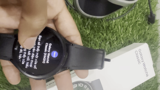 Samsung Galaxy Watch6 Classic Đen 47mm. Mua bán Thiết bị đeo thông minh tại Quận Gò Vấp Tp Hồ Chí Minh được đăng bởi Trần Thị Thúy Hằng hình 1