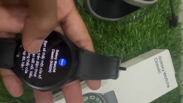 Samsung Galaxy Watch6 Classic Đen 47mm. Mua bán Thiết bị đeo thông minh tại Quận Gò Vấp Tp Hồ Chí Minh được đăng bởi Trần Thị Thúy Hằng hình 1