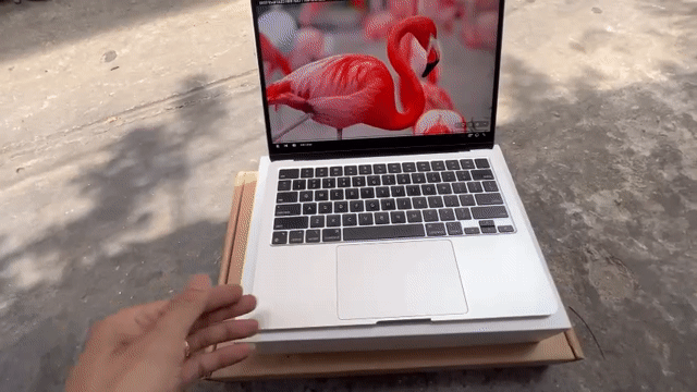 AIR M2 13.6'' STARLIGHT - 8G - 256G - KÈM HỘP FULL. Mua bán Laptop tại Quận 3 Tp Hồ Chí Minh được đăng bởi Tèo hình 1