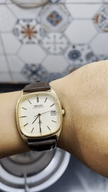 Đồng hồ Seiko Grand Quartz Tank Nam Vàng. Mua bán Đồng hồ tại Quận 6 Tp Hồ Chí Minh được đăng bởi Phước Sang hình 1