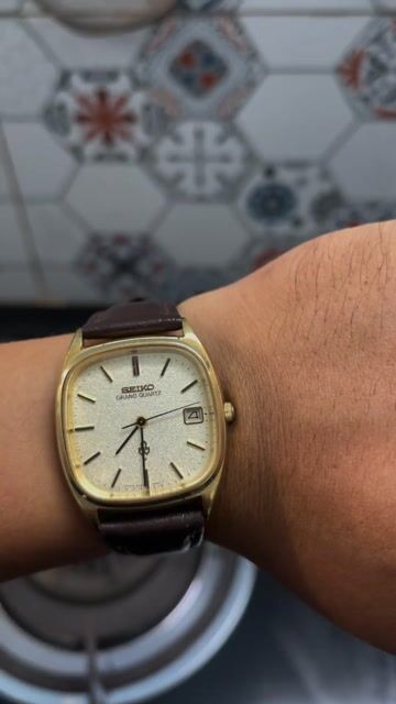 Đồng hồ Seiko Grand Quartz Tank Nam Vàng. Mua bán Đồng hồ tại Quận 6 Tp Hồ Chí Minh được đăng bởi Phước Sang hình 1
