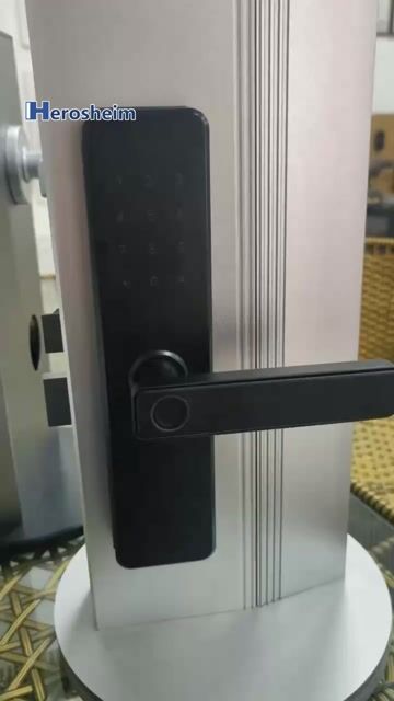 Khóa cửa thông minh Herosheim Z14 Pro Đen. Mua bán Nội thất, đồ gia dụng khác tại Huyện Văn Giang Hưng Yên được đăng bởi Herosheim Vietnam hình 1