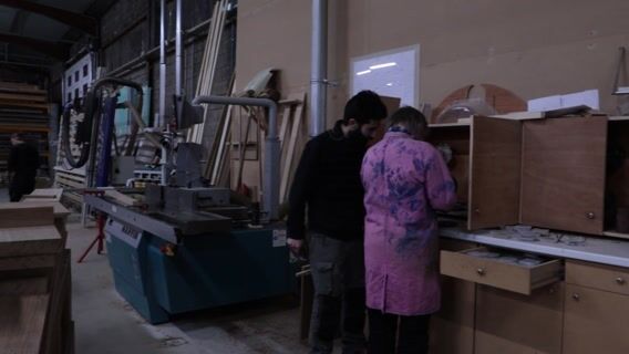 Découvrez Alexandre Moyer, menuiser sur l'escalier de Notre Dame