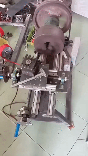 2 máy tiện mini chế cháo. Mua bán Đồ chuyên dụng, Giống nuôi trồng tại Huyện Cần Đước Long An được đăng bởi Hiếu Cang hình 1