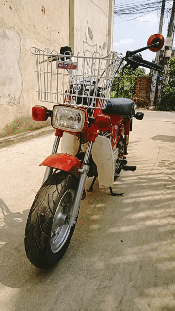 Honda Chaly Đỏ Côn tay. Mua bán Xe máy tại Huyện Trảng Bom Đồng Nai được đăng bởi Thắng trảng bom Đồng nai hình 1