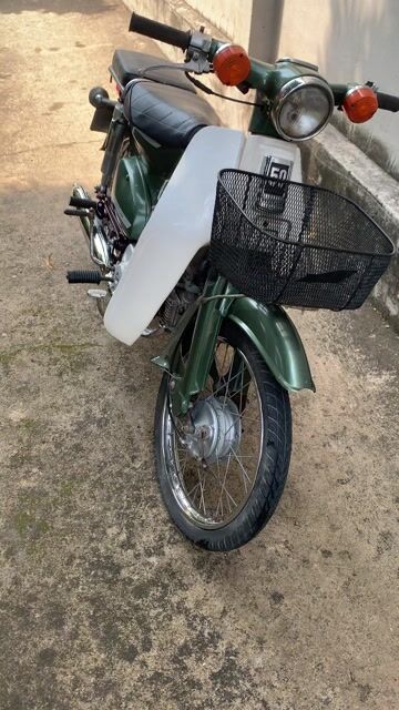 Honda Cub 81 Xanh trắng. Mua bán Xe máy tại Huyện Củ Chi Tp Hồ Chí Minh được đăng bởi Hung Phan hình 1