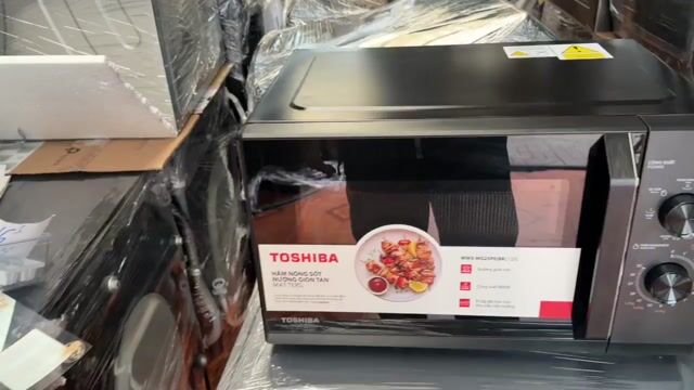 Lò vi sóng có nướng Toshiba 25 Lít. Mua bán Bếp, lò, đồ điện nhà bếp tại Quận 4 Tp Hồ Chí Minh được đăng bởi Điện Máy Giá Kho Miền Nam hình 1