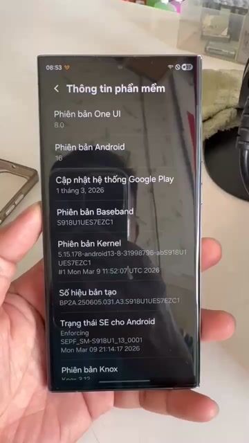 Samsung Galaxy S23 Ultra 5G 512GB Xám Mỹ. Mua bán Điện thoại tại Thị xã Bến Cát Bình Dương được đăng bởi Viên Nguyễn hình 1