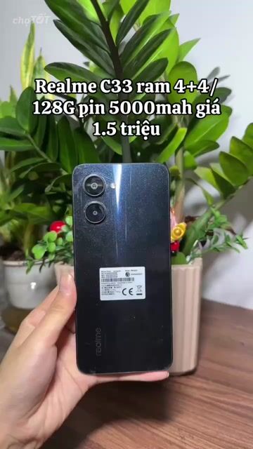 Realme C33 4GB 128GB Đen. Mua bán Điện thoại tại Quận Hà Đông Hà Nội được đăng bởi Điện Thoại Cũ  hình 1