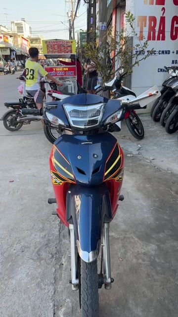 Honda Wave Repsol 2008 Đỏ Xanh Đen. Mua bán Xe máy tại Huyện Chợ Mới An Giang được đăng bởi Cửa hàng xe Thiên Phước 2 hình 1