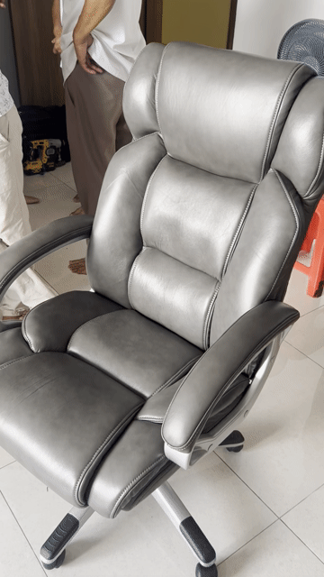 Ghế giám đốc Da công nghiệp Xám. Mua bán Bàn ghế tại Thành phố Thủ Đức Tp Hồ Chí Minh được đăng bởi Tên chưa cung cấp hình 1