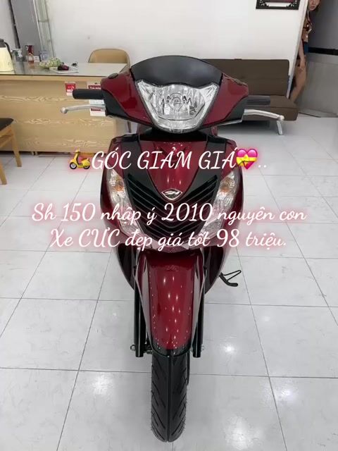 SH 150 NHẬP Ý 2010 XE ĐẸP  GIÁ TỐT 98TR CÓ FIX. Mua bán Xe máy tại Thành phố Vũng Tàu Bà Rịa - Vũng Tàu được đăng bởi XE MÁY BẢO THANH  TPVŨNG TÀU hình 1