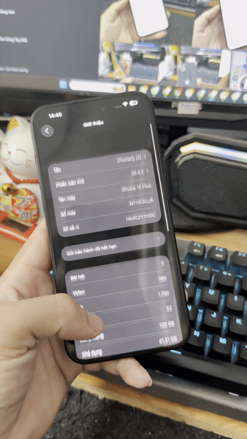iPhone 15 Plus 128GB Đen Đã sử dụng. Mua bán Điện thoại tại Thành phố Buôn Ma Thuột Đắk Lắk được đăng bởi Quảng Phạm Mua Iphone Lock HCM hình 1