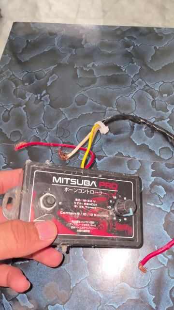 Bộ điều khiển còi Mitsuba Pro Đen. Mua bán Phụ tùng xe tại Huyện Ninh Hải Ninh Thuận được đăng bởi Duy Phong hình 1