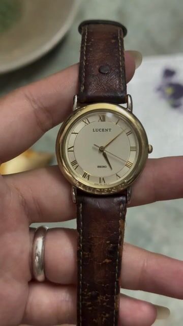 Đồng hồ Seiko Lucent sapphire 32mm, mạ vàng. Mua bán Đồng hồ tại Quận Gò Vấp Tp Hồ Chí Minh được đăng bởi Trân Đồng Hồ Chính Hãng 2hand hình 1