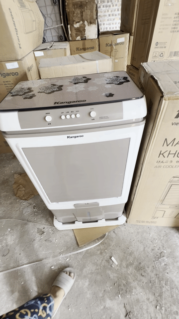 Quạt hơi nước Kangaroo KG50F99 Nâu Trắng. Mua bán Quạt tại Quận Nam Từ Liêm Hà Nội được đăng bởi duy vũ hình 1