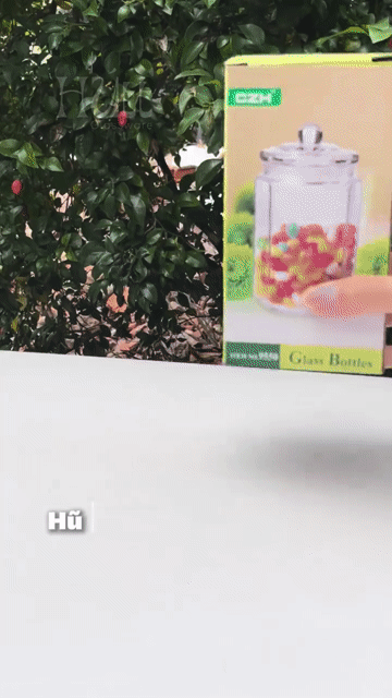 Hũ thủy tinh 380ml Nắp voan cao su. Mua bán Dụng cụ nhà bếp tại Quận 11 Tp Hồ Chí Minh được đăng bởi Dung Thủy hình 1