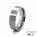 7mm Comfort Fit Brushed Tungsten Wedding Ring 360 Video two