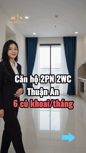 Cho thuê Căn hộ Chung cư A&T Sky Garden Thành phố Thuận An Bình Dương diện tích 73 m² giá 5,5 triệu/tháng