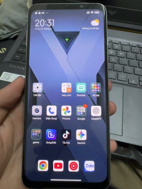 Xiaomi Black Shark 3 Đen. Mua bán Điện thoại tại Huyện Bến Lức Long An được đăng bởi Thuận Nguyễn hình 1