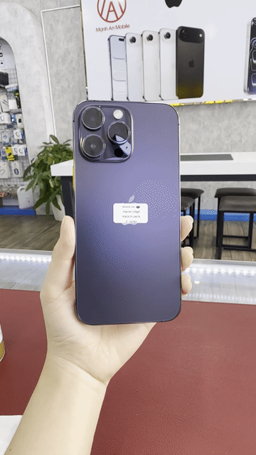 Apple iPhone 14 Pro Max 128GB Tím VN/A. Giá 14.X. Mua bán Điện thoại tại Thành phố Thủ Dầu Một Bình Dương được đăng bởi Phong Le hình 1